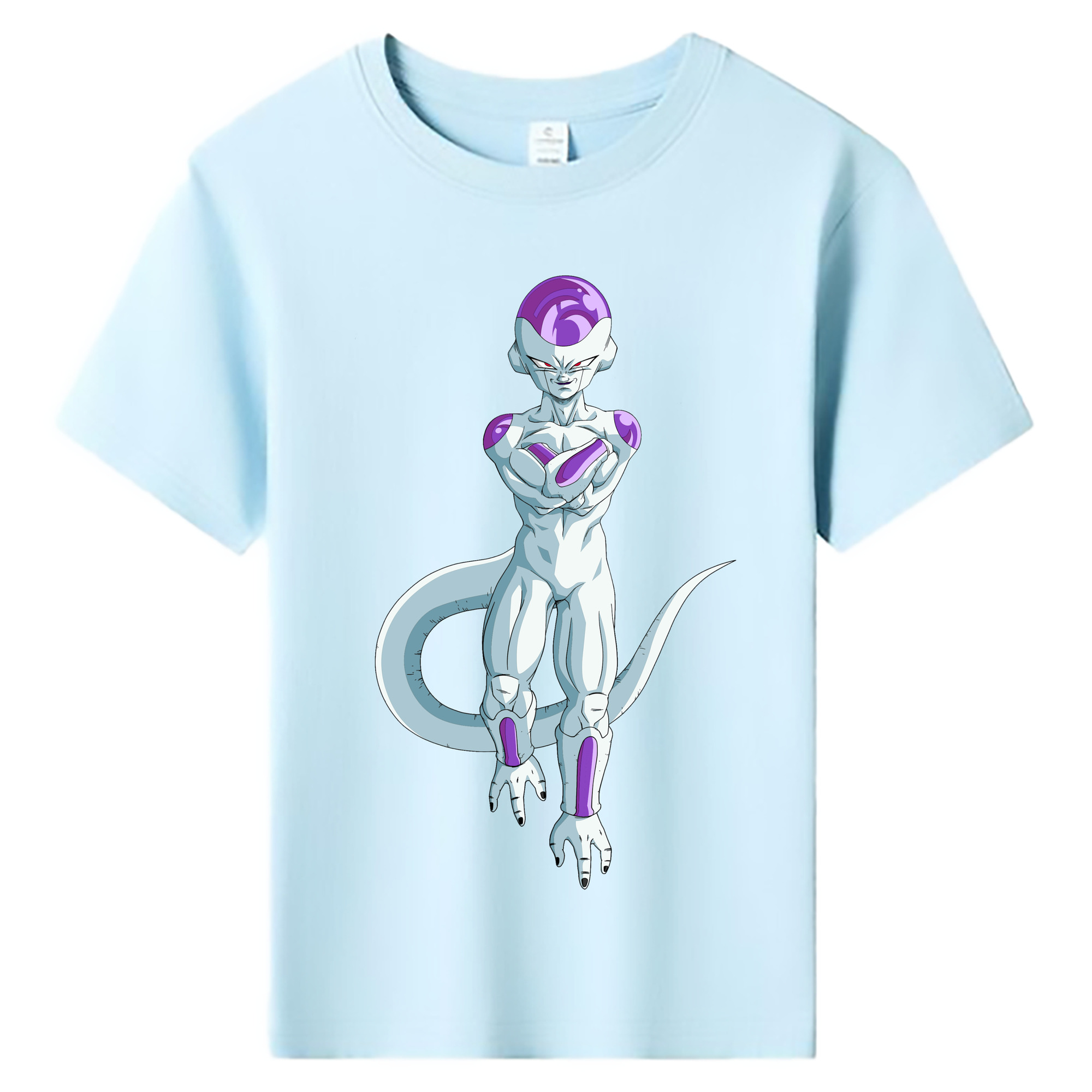 （画像用） ドラゴンボール フリーザ DRAGON BALL Frieza 綿100％キッズTシャツ（フロントプリント）